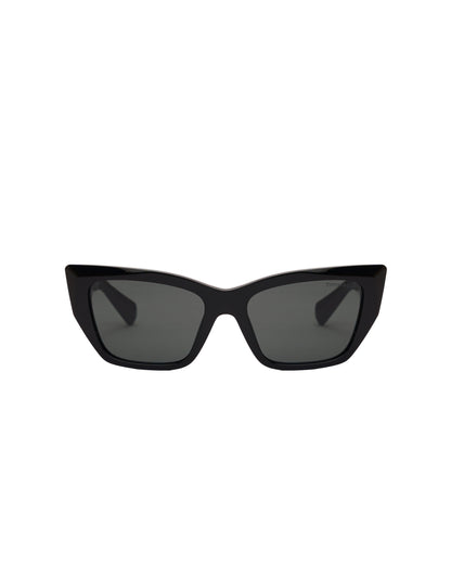 Tiffany & Co. square lense black sunglasses-2