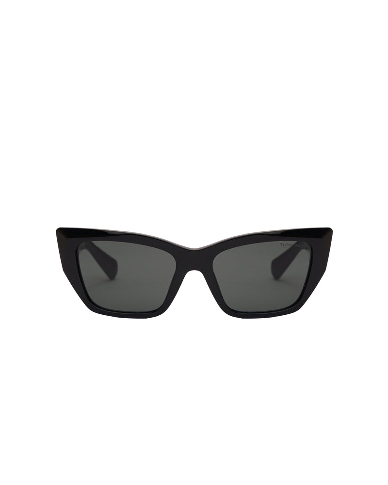 Tiffany & Co. square lens black sunglasses thumbnail