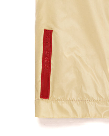 Prada Sport beige nylon belted skirt - 38 Prada