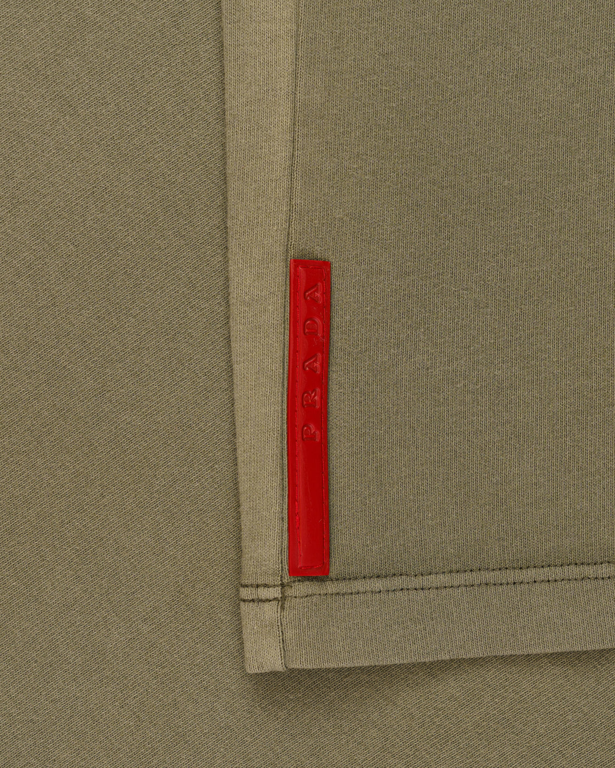 Prada two-tone collar t-shirt
