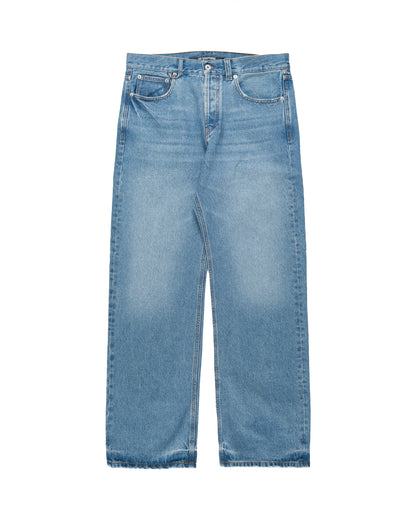 Jacquemus Les Sculptures "Le de-Nîmes" large blue denim pants Jacquemus