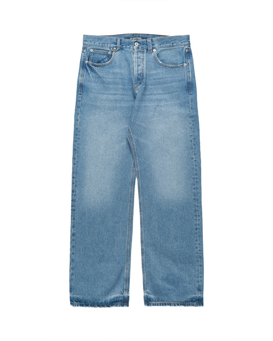 Jacquemus Les Sculptures "Le de-Nîmes" large blue denim pants Jacquemus