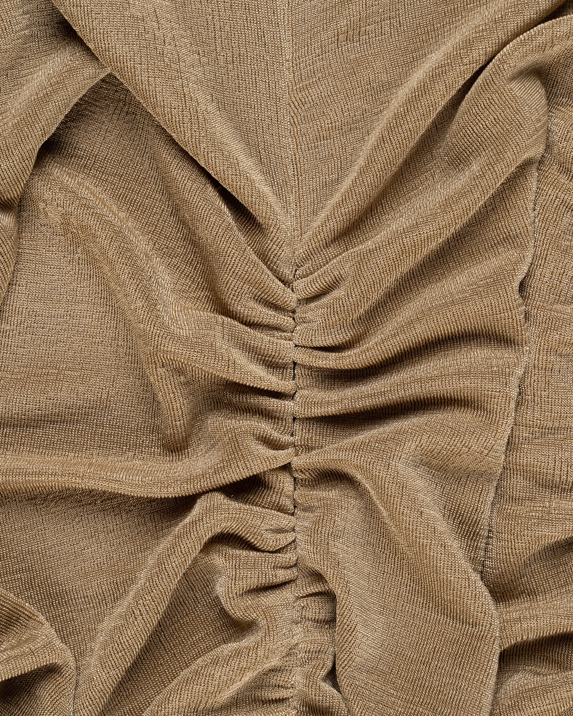 MISBHV asymmetrical drape halter dress