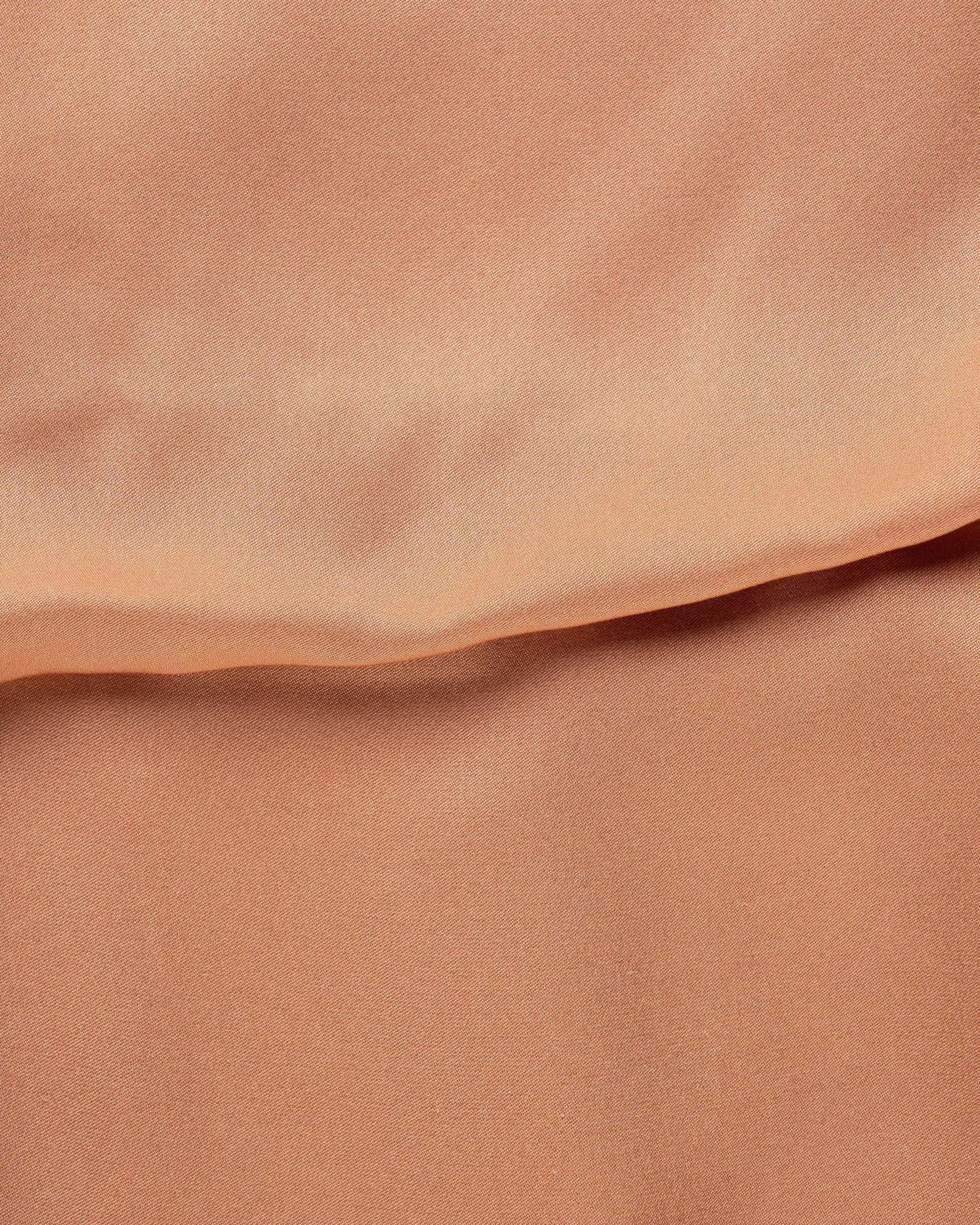 Tom Ford cut-out draped silk sand midi dress Tom