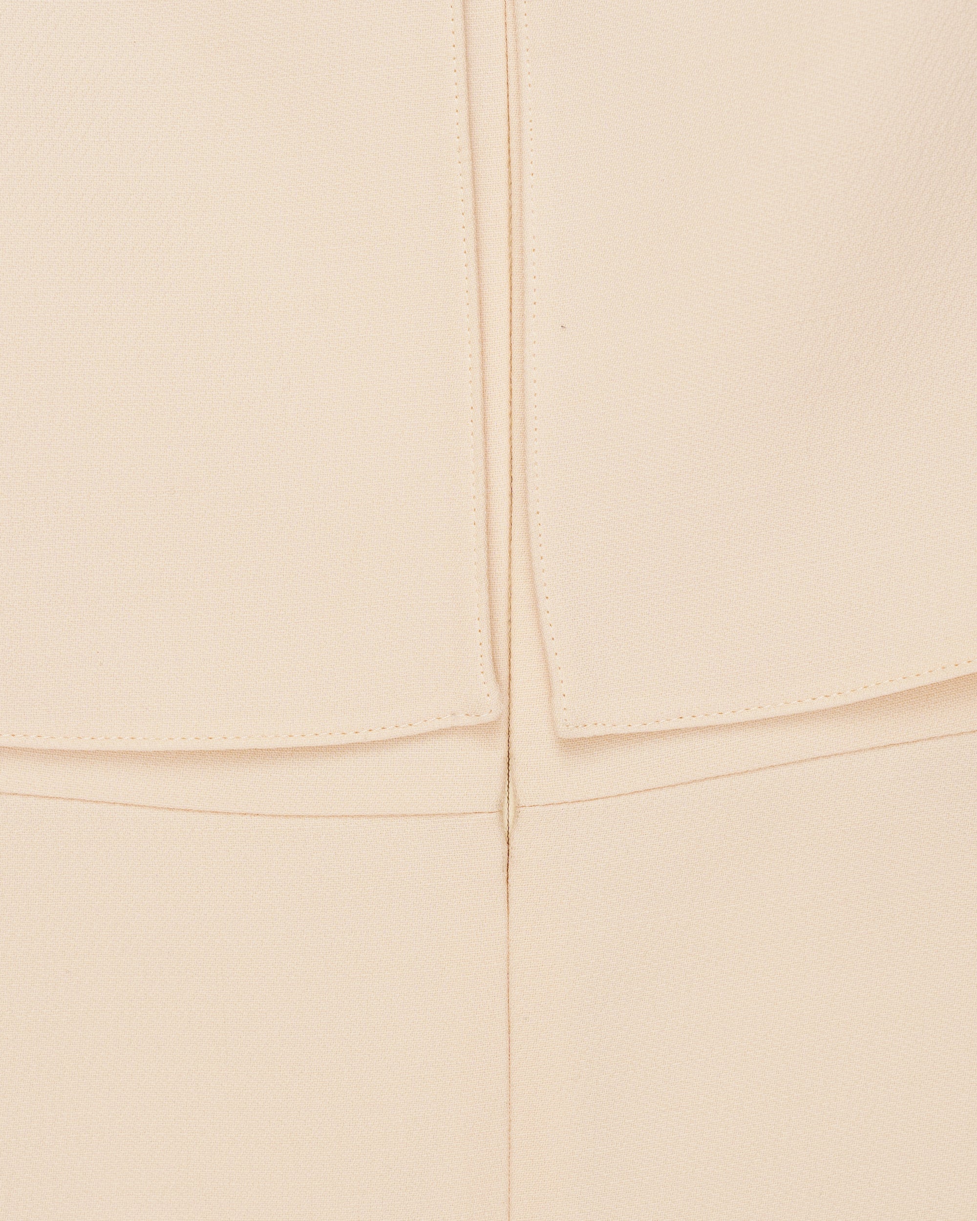 Valentino Ruffled shoulder powder-pink mini skirt