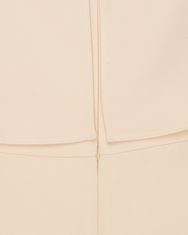 Valentino Ruffled shoulder powder-pink mini skirt thumbnail