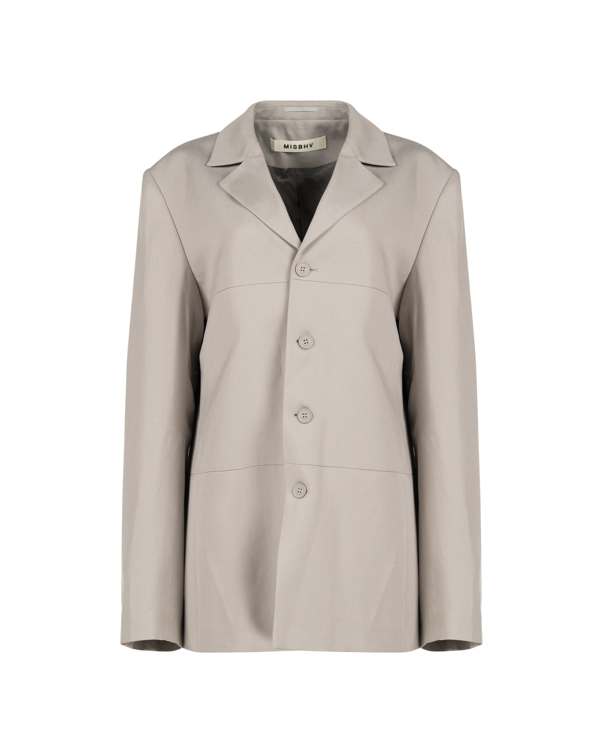 MISBHV Taupe beige oversized blazer jacket