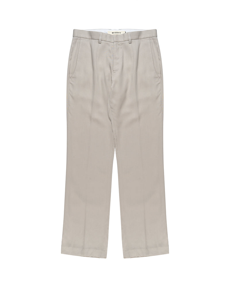 MISBHV Taupe beige oversized casual pants thumbnail