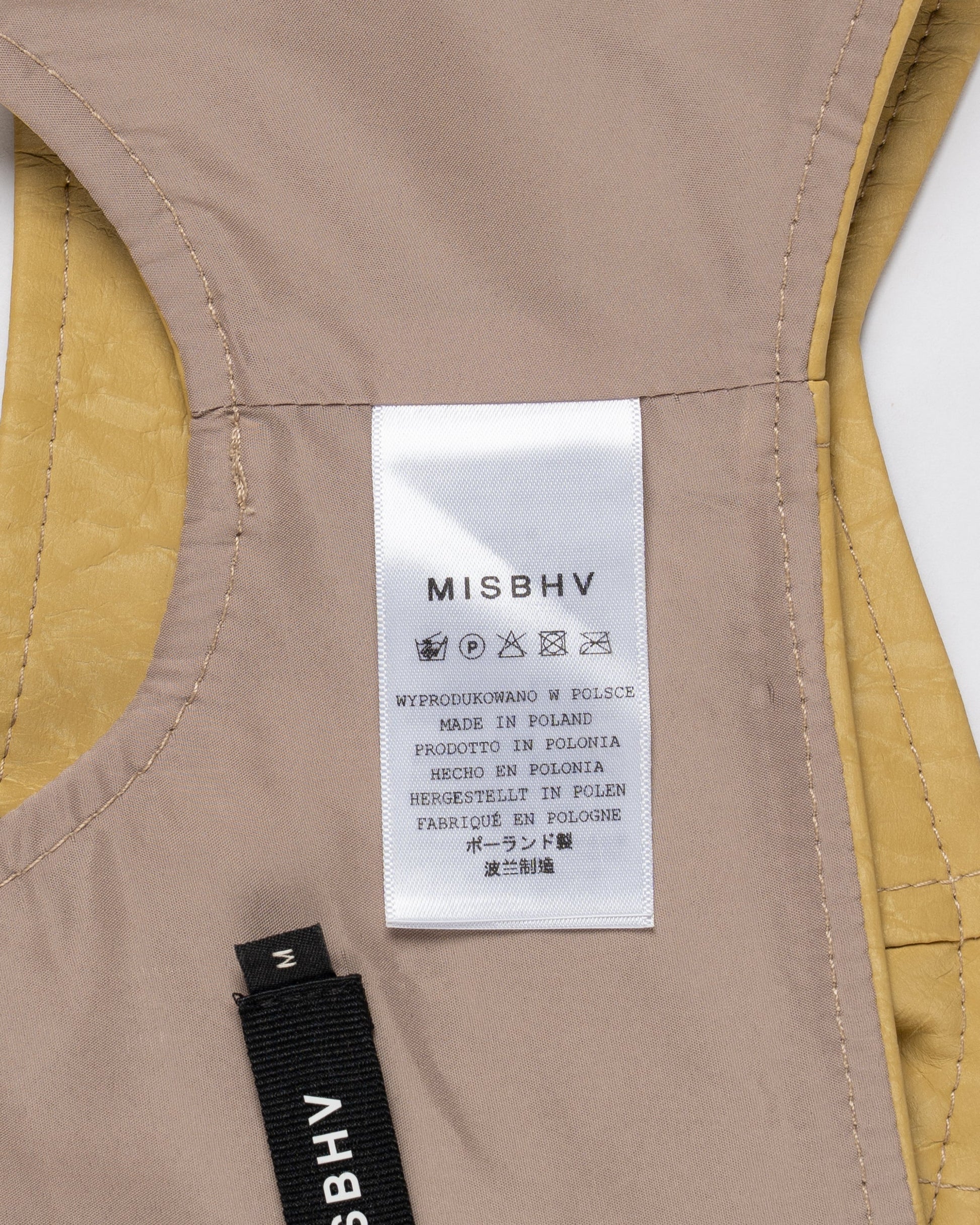 MISBHV viscose waistband bra top MISBHV