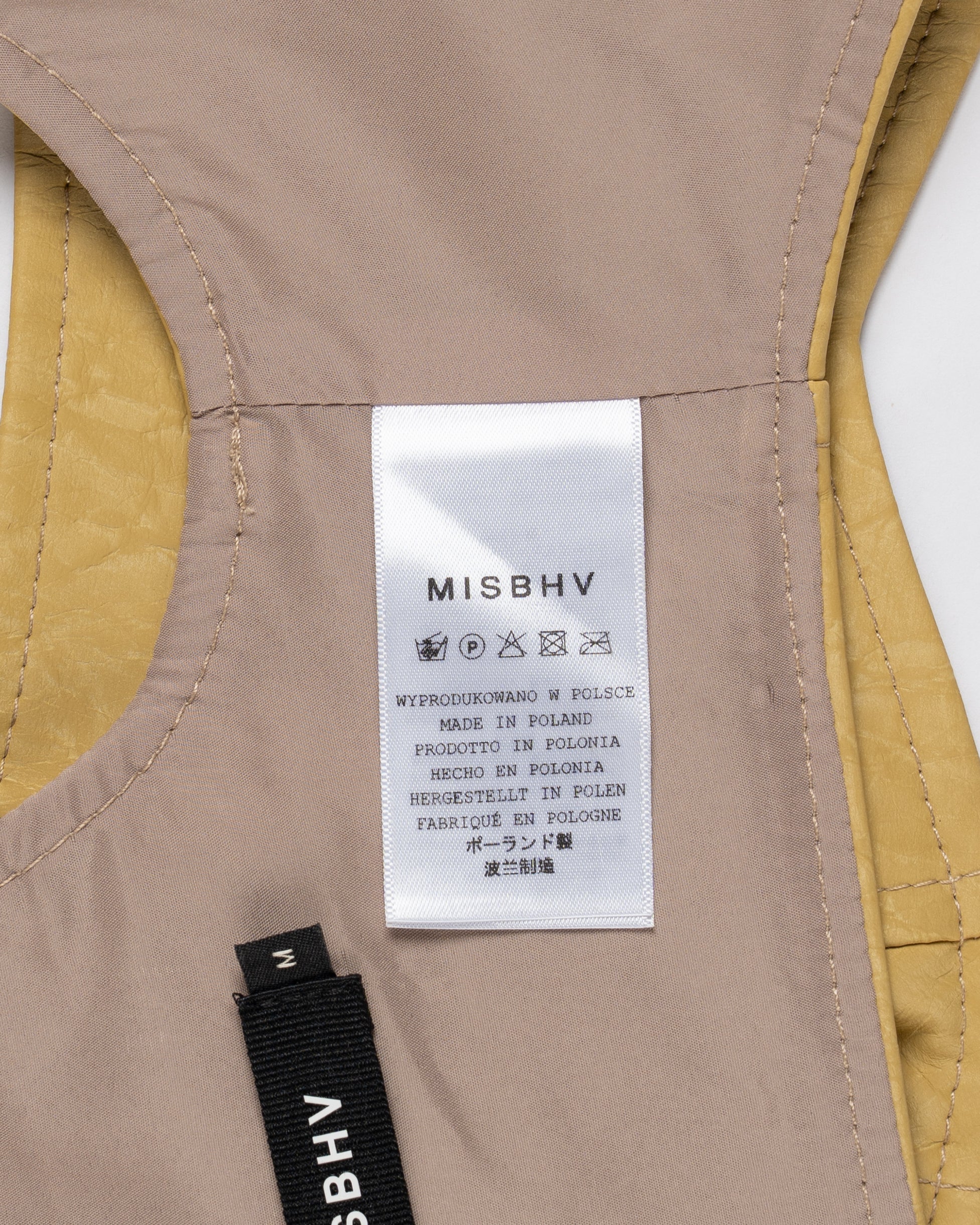 MISBHV viscose waistband bra top