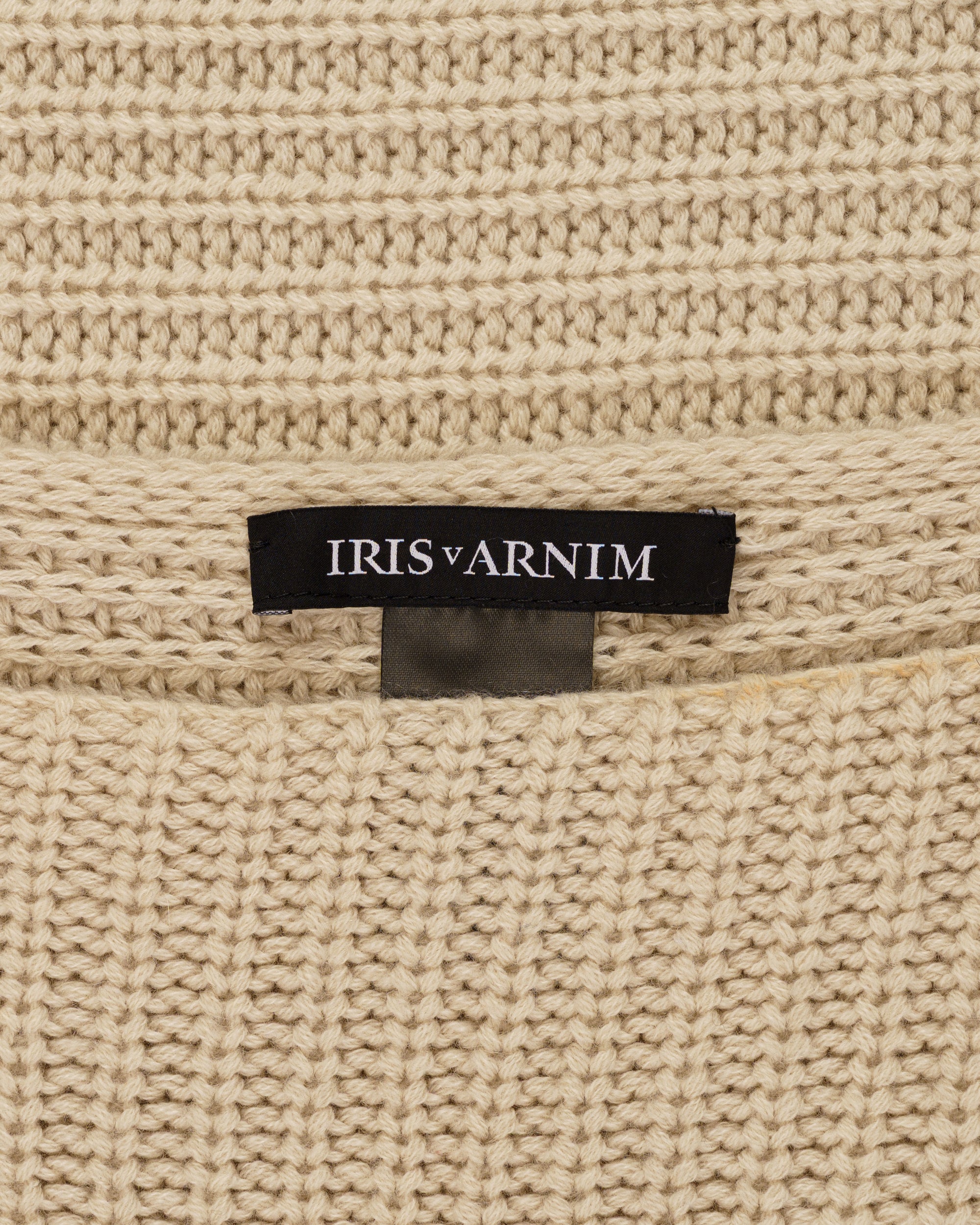 Iris Von Arnim Abena cashmere white cape