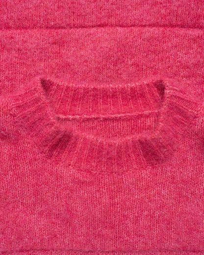 Jacquemus panelled oversized pink sweater Jacquemus