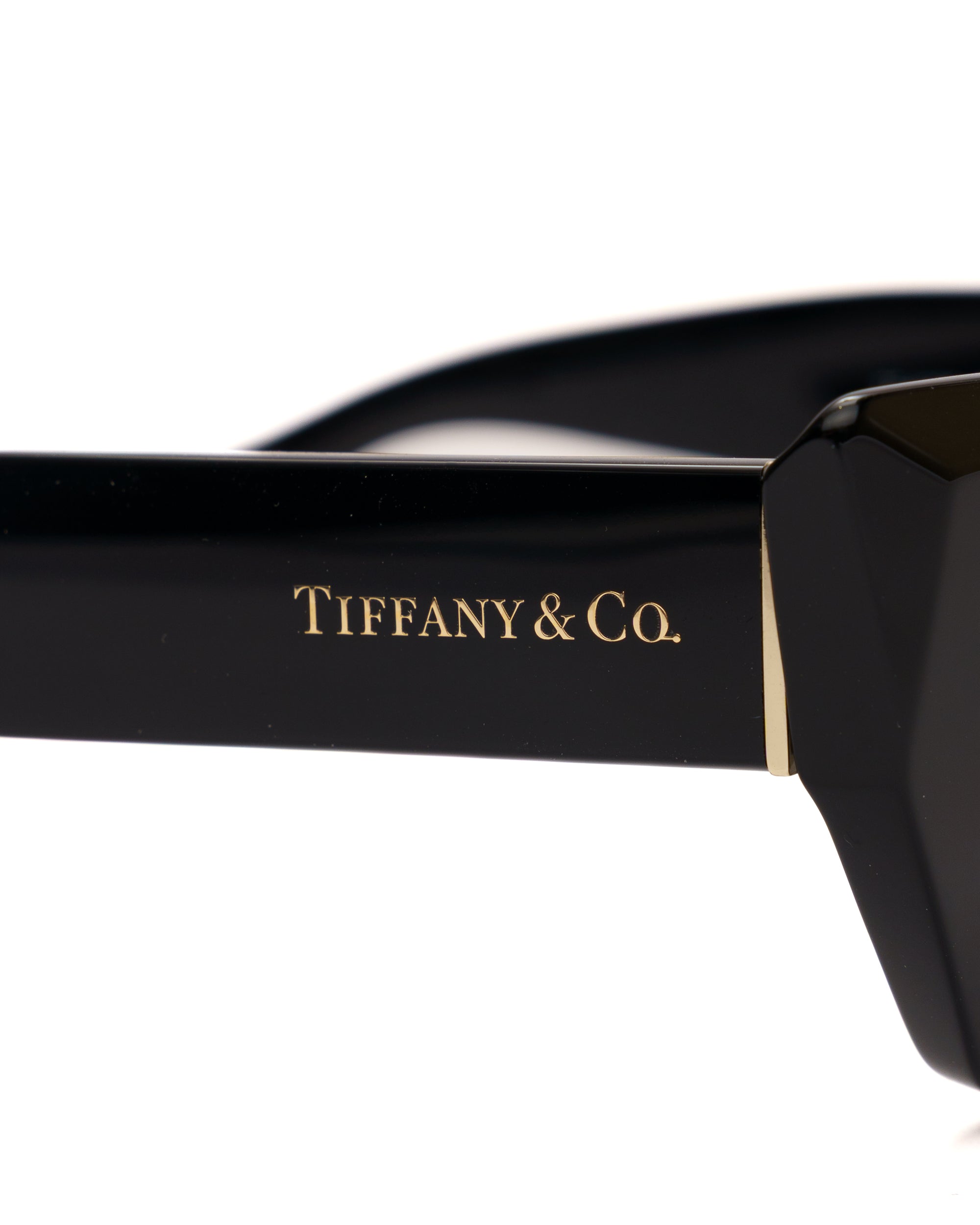 Tiffany & Co. square lens black sunglasses