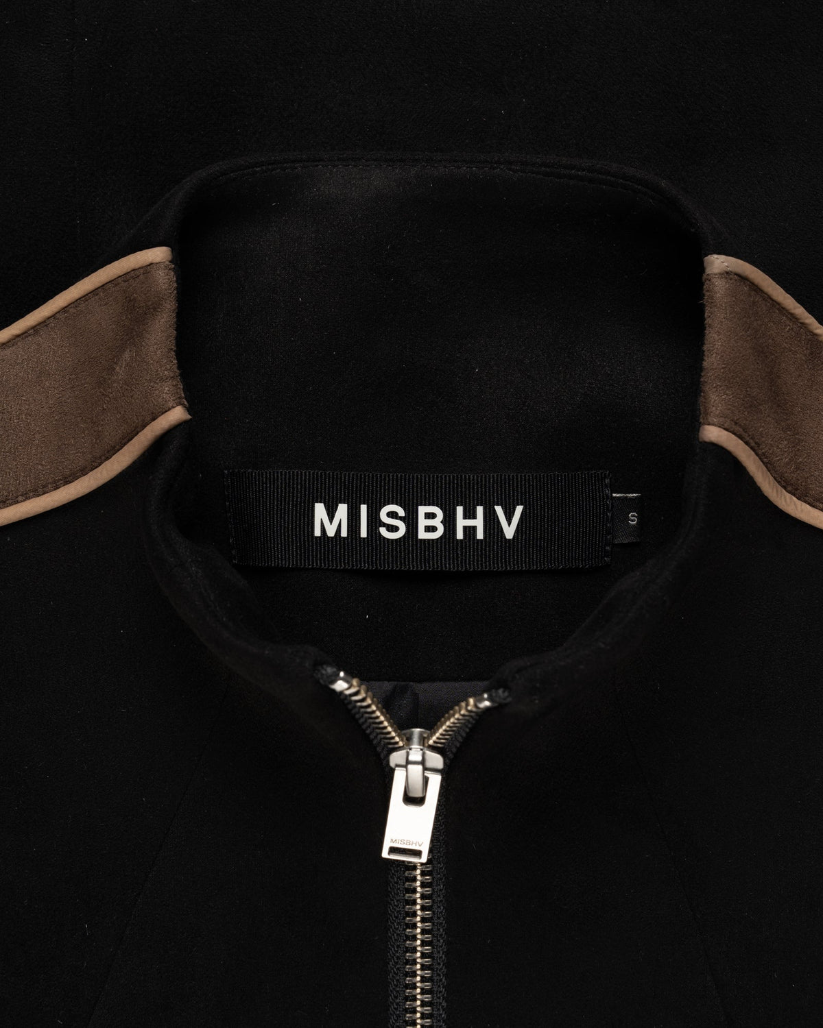 MISBHV faux-suede moto jacket