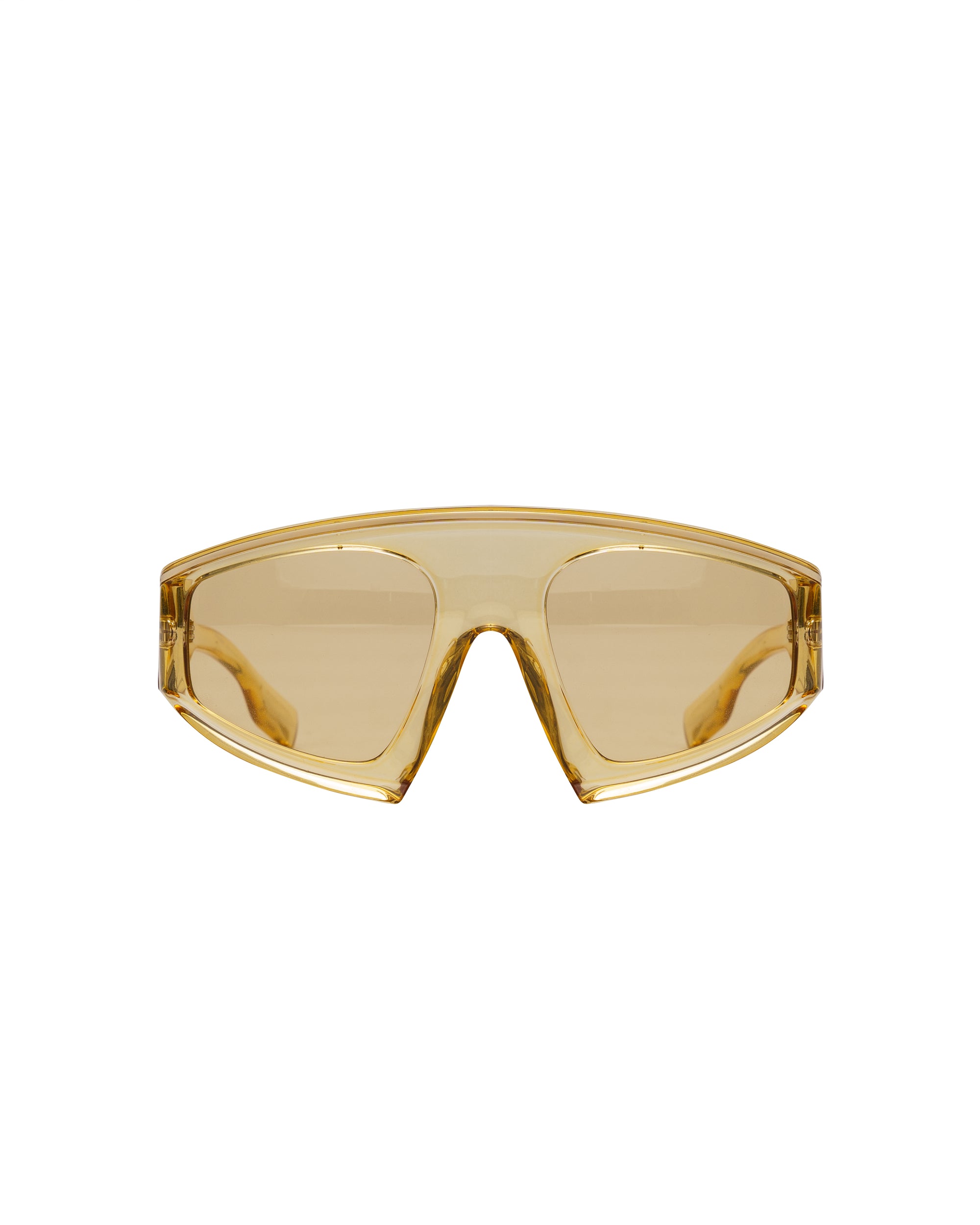 BURBERRY BROOKE SUNGLASSES TRANSLUCENT YELLOW