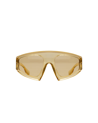 BURBERRY BROOKE SUNGLASSES TRANSLUCENT YELLOW image