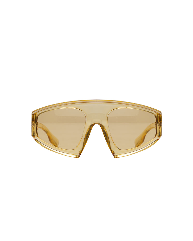 BURBERRY BROOKE SUNGLASSES TRANSLUCENT YELLOW thumbnail