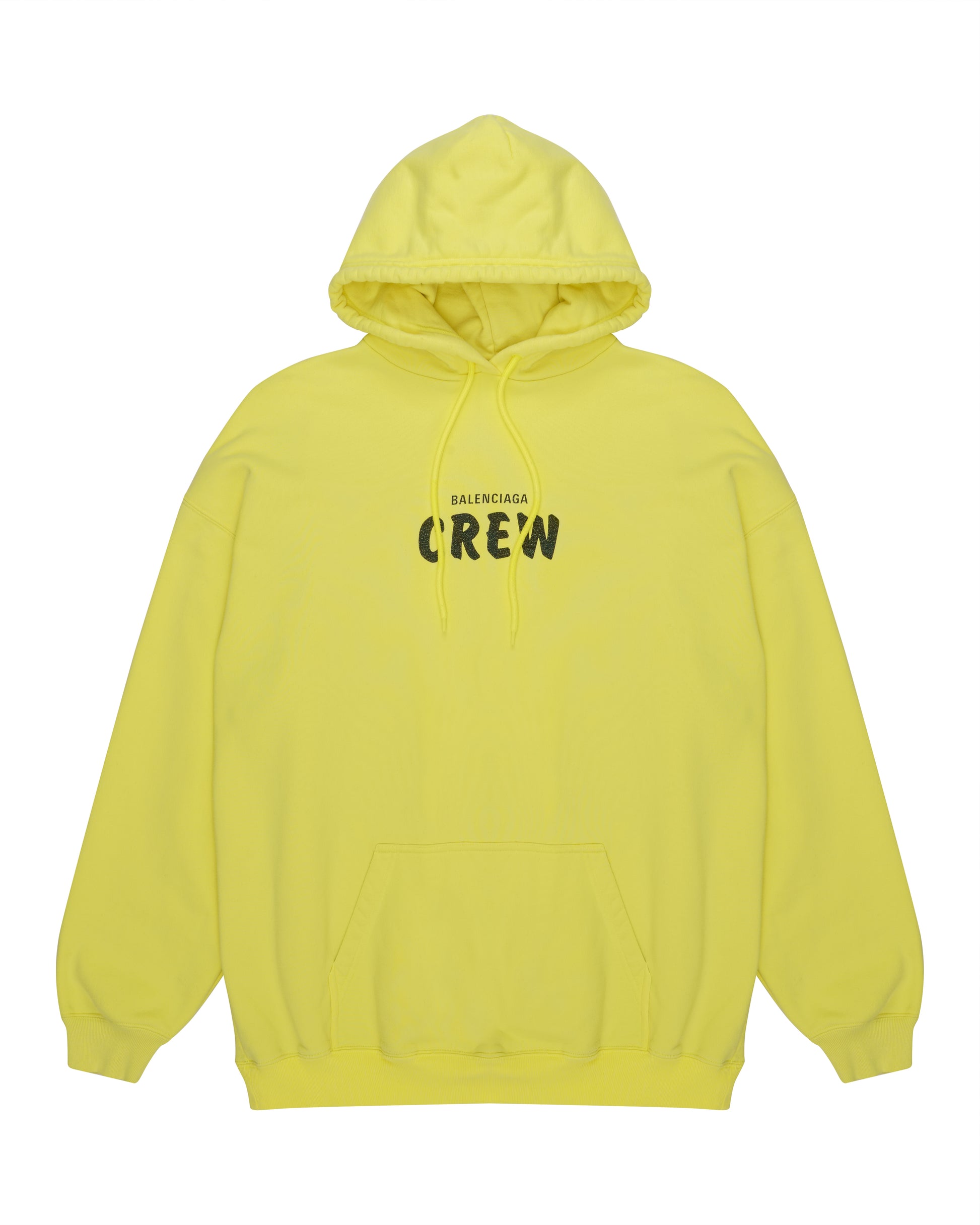 BALENCIAGA CREW HOODIE YELLOW image