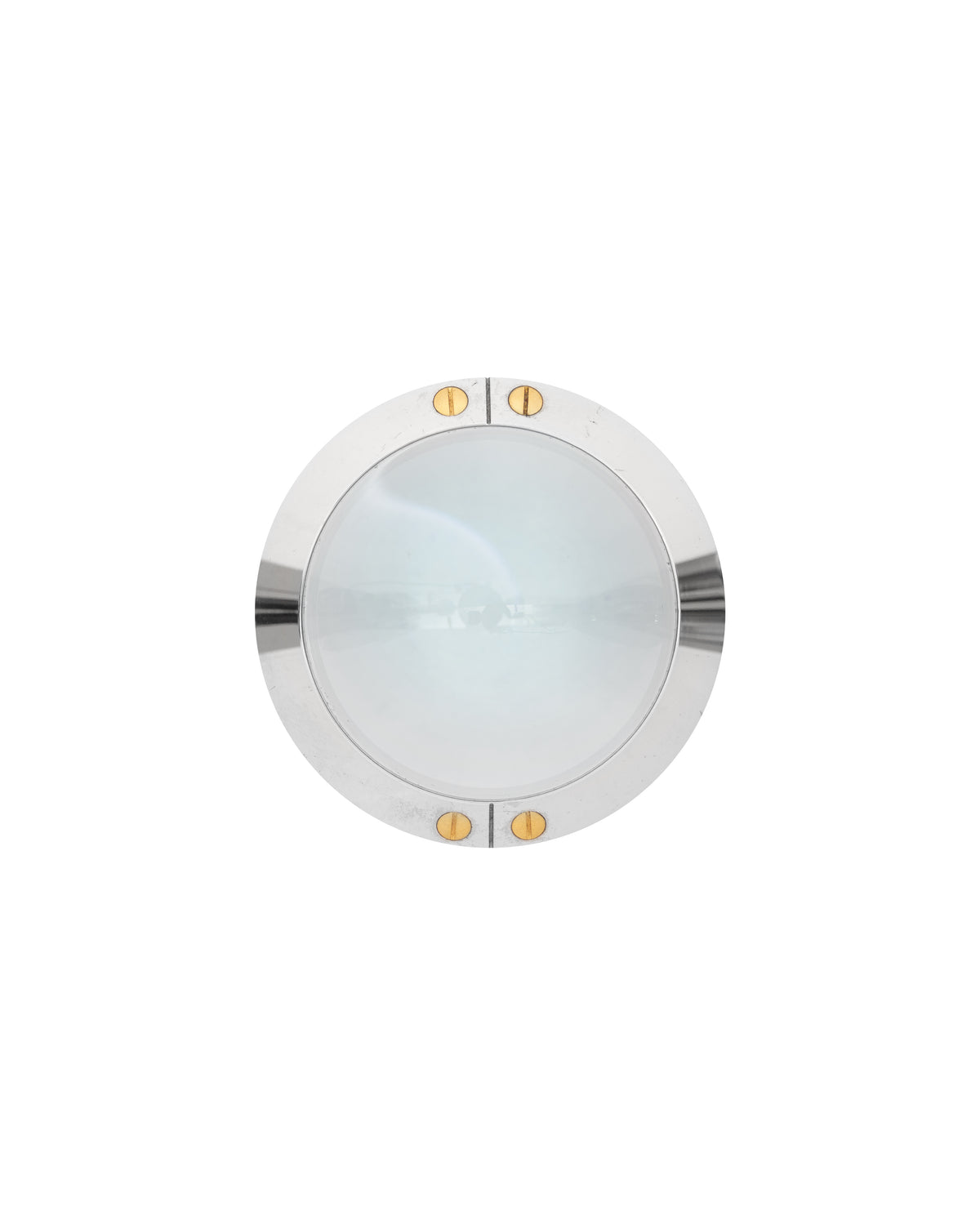 Cartier Santos sterling magnifying glass loupe