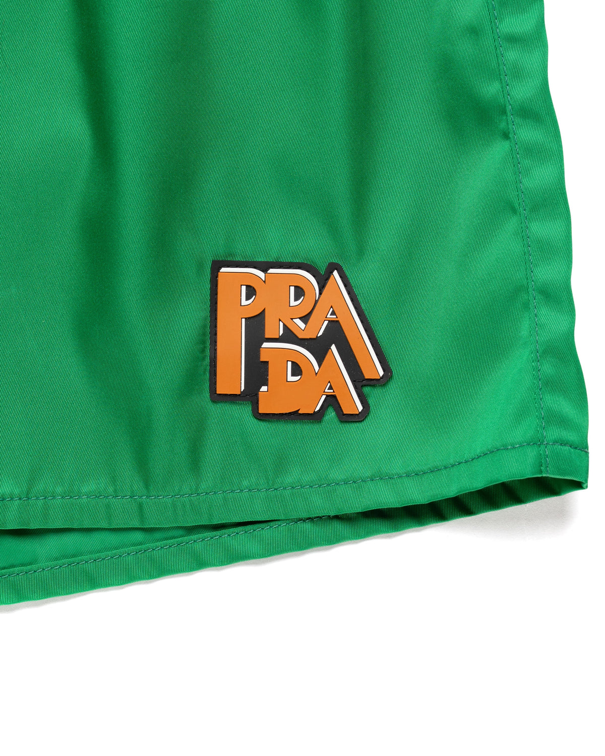 Prada sport emerald green nylon swim shorts - 38