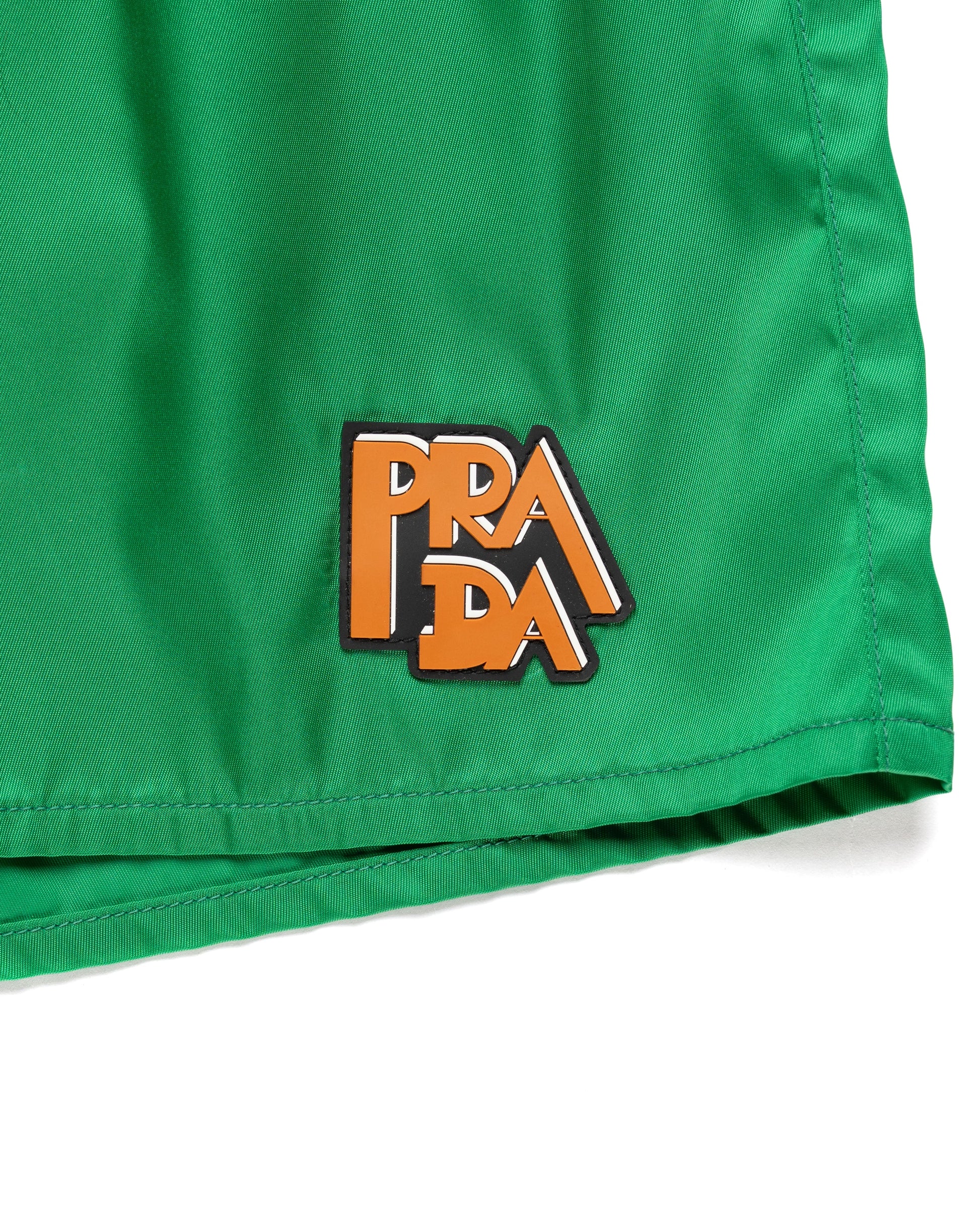 Prada sport emerald green nylon swim shorts - 38 Prada