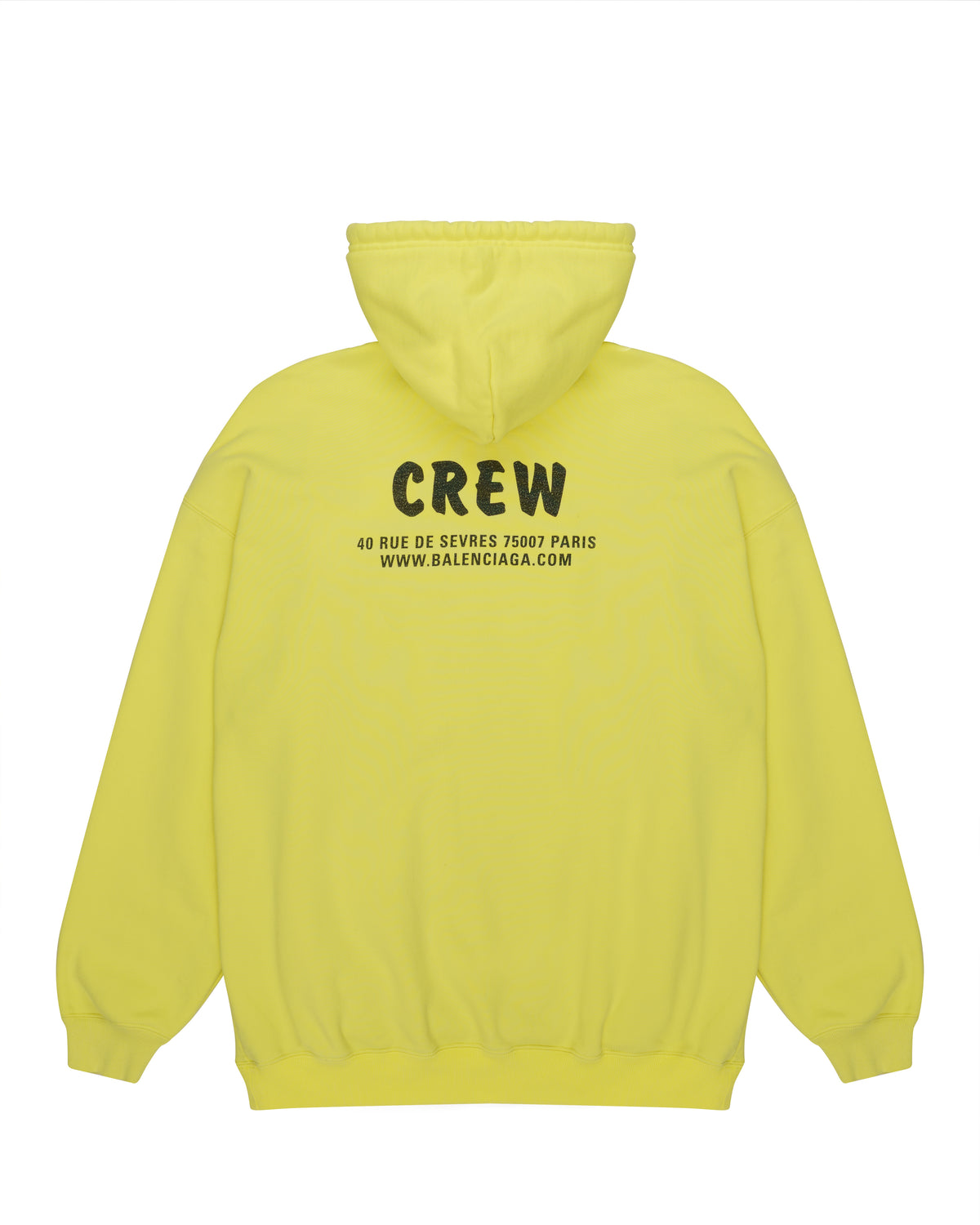 Balenciaga crew oversize hoodie