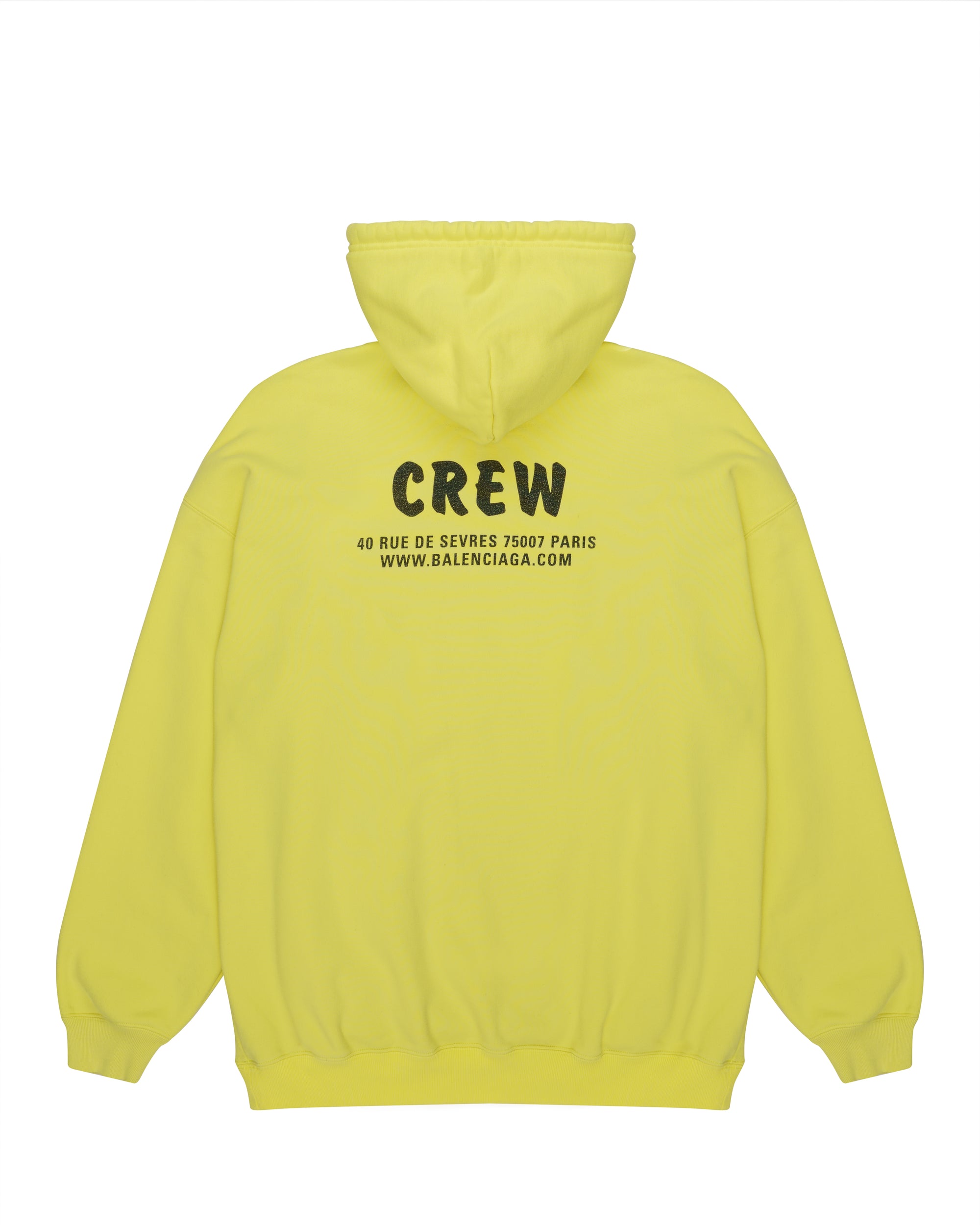 Balenciaga crew oversize hoodie