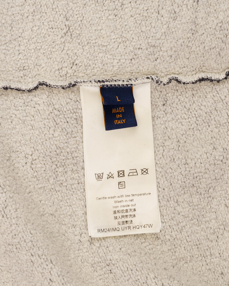 Louis Vuitton "Amen Break" heavycotton grey hoodie thumbnail