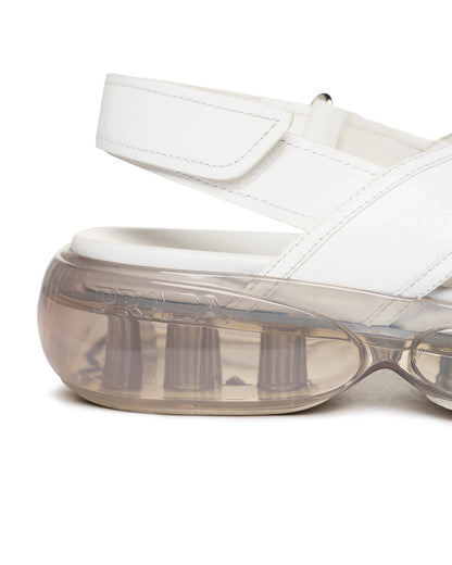 Prada Cloudbust Criss Cross sandals Prada
