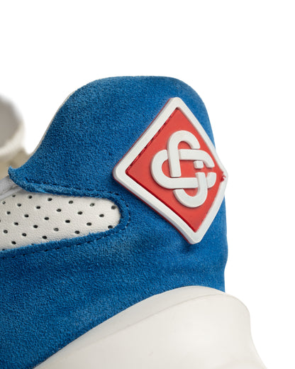 Casablanca Atlantis white & blue sport sneakers Casablanca