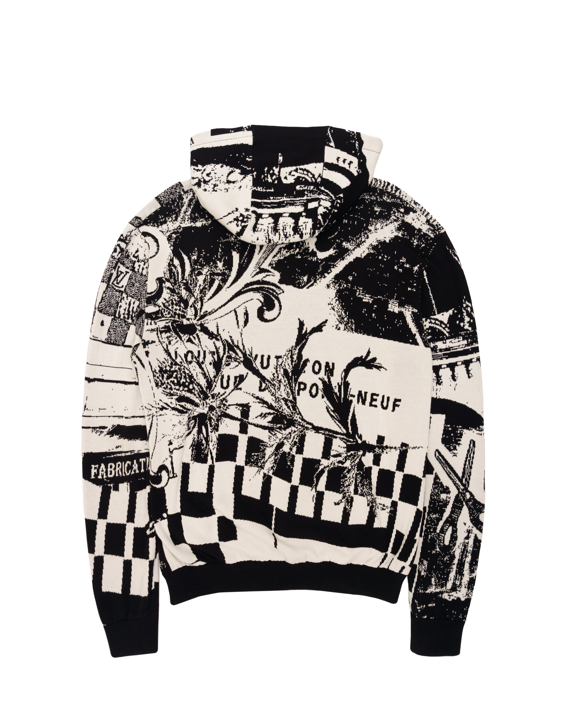 LOUIS VUITTON KNITTED HOODIE image