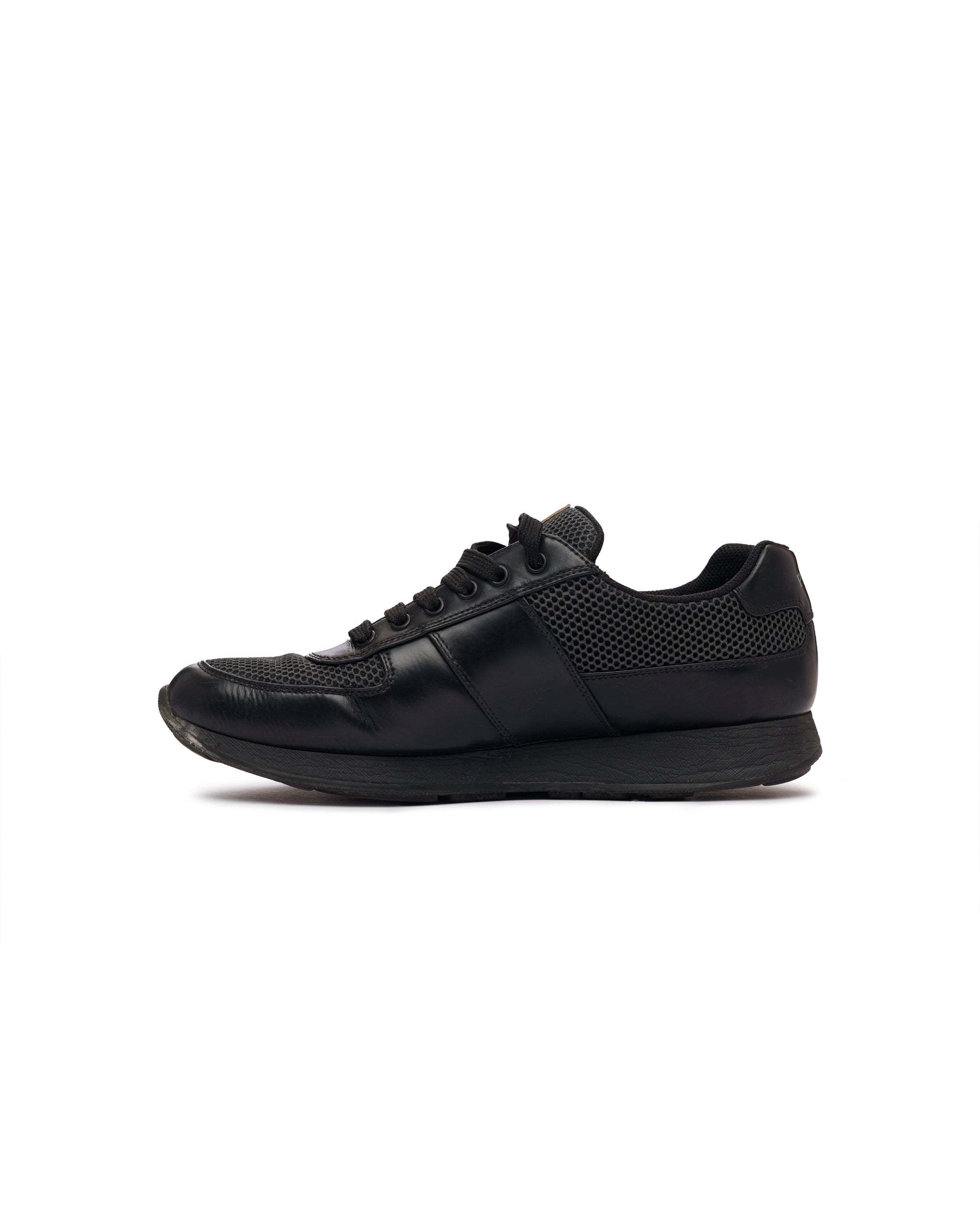 Prada Match Race black low sneakers