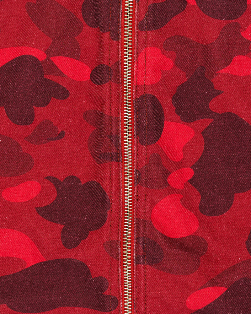 Bape x Levi's Europe Exclusive red camo tracker jacket thumbnail