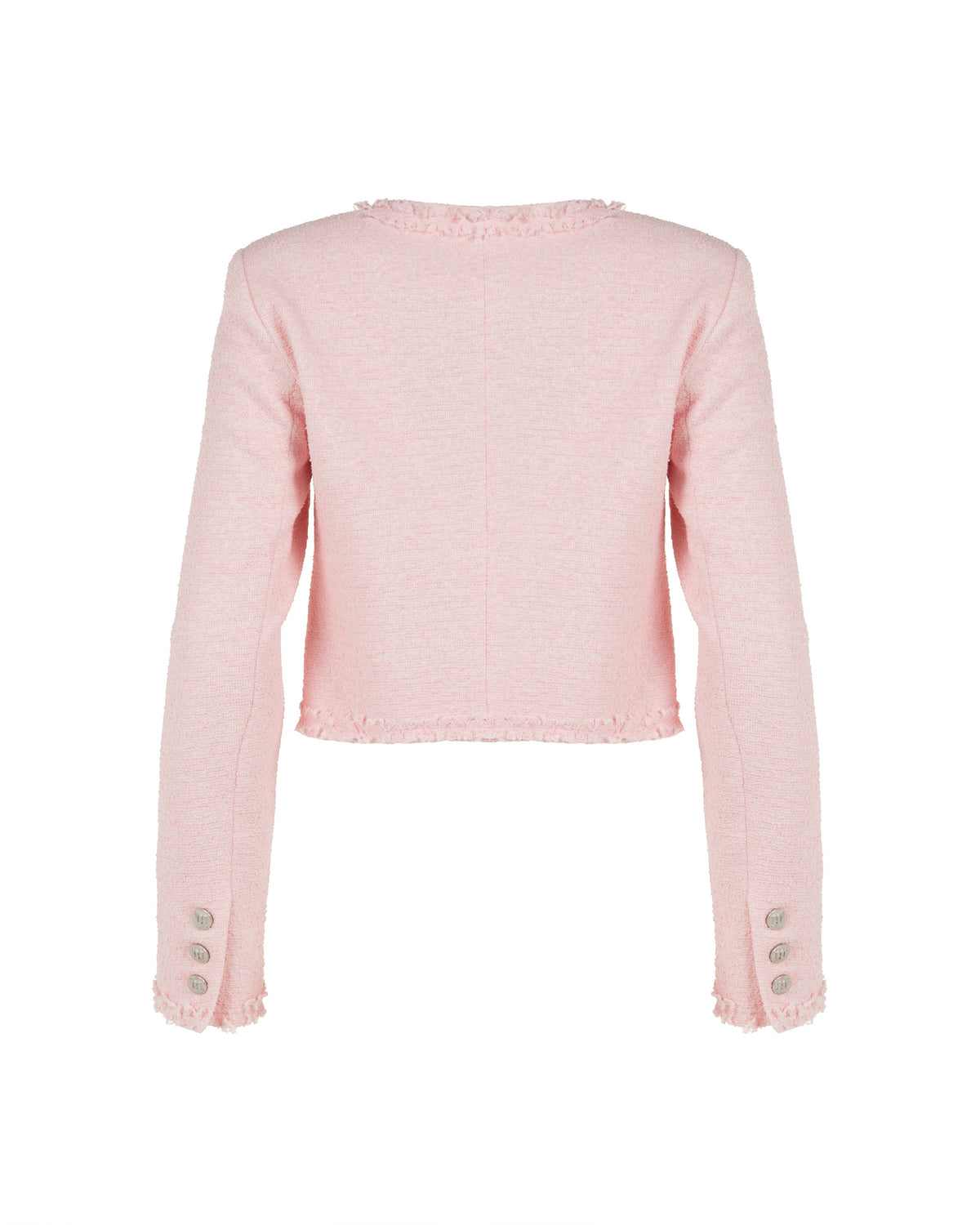 MISBHV tweed pink blazer jacket