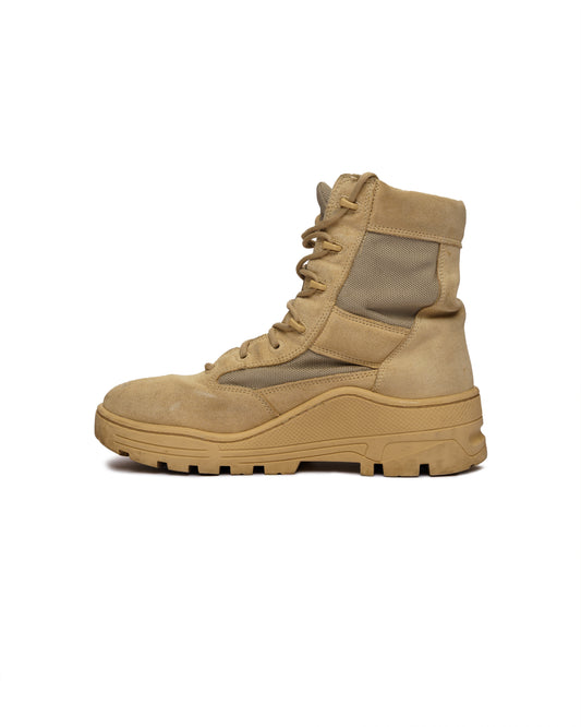Yeezy Season 4 Sand military combat boots