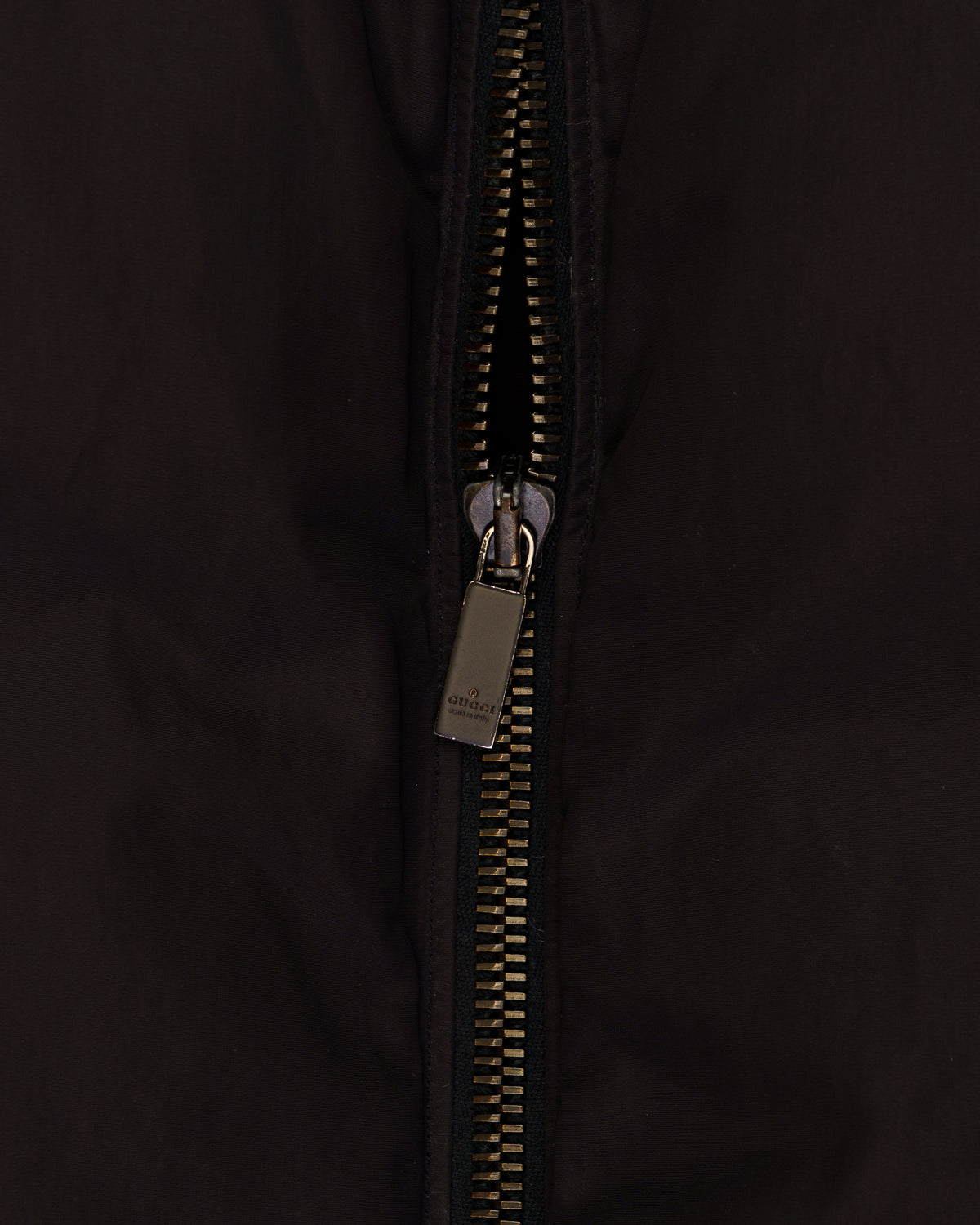 Gucci quilted down vest jacket