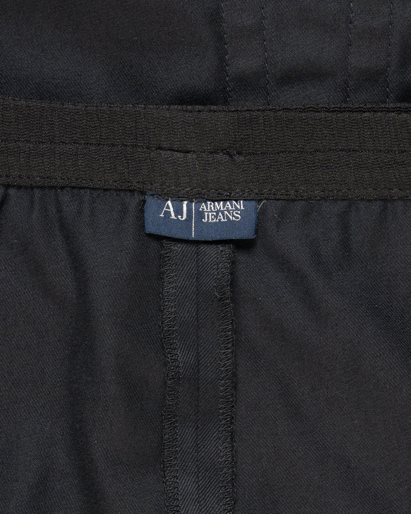 Armani Jeans tailored black skirt thumbnail