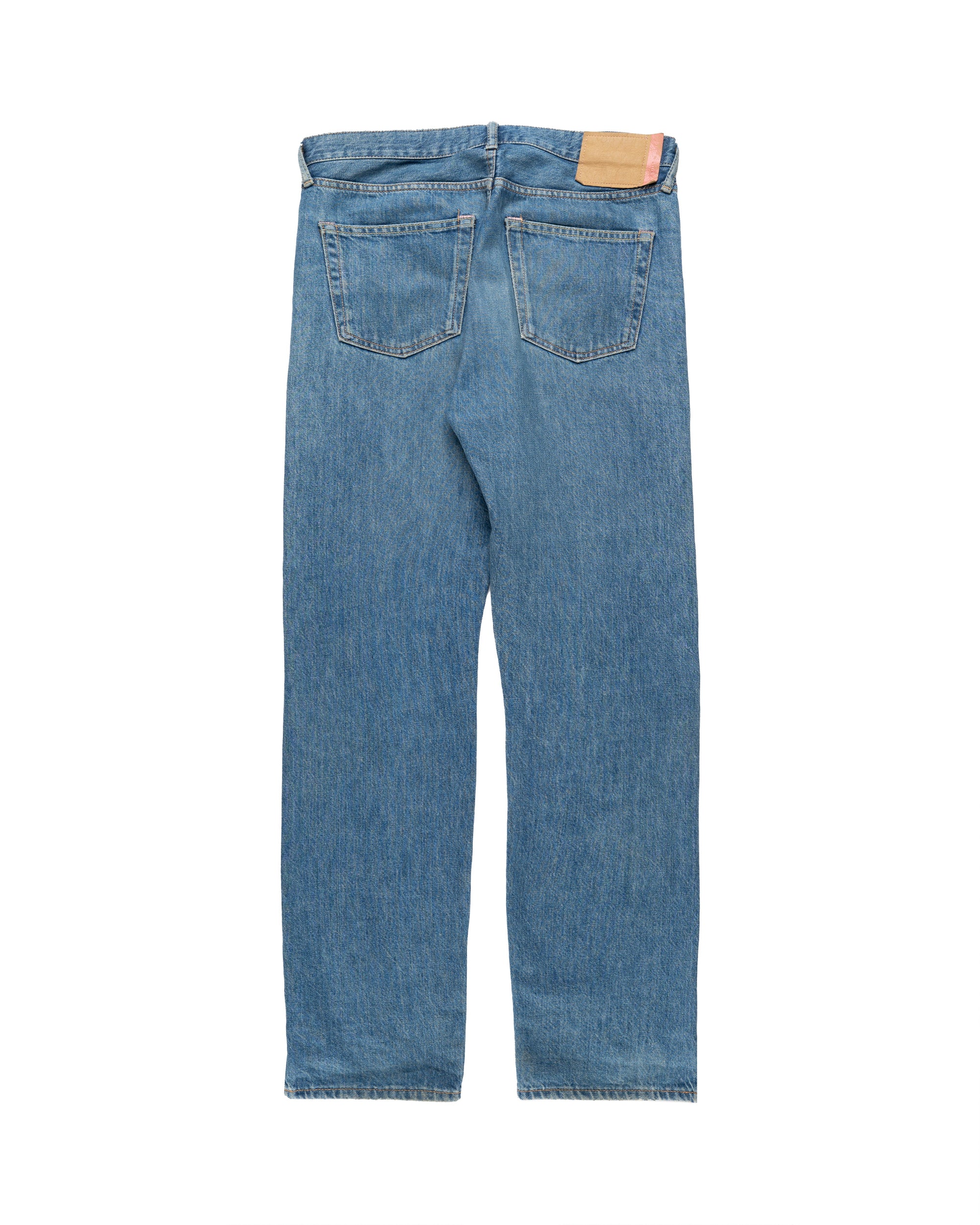 Acne Studios 1996 Dark Blue Thrash blue denim pants
