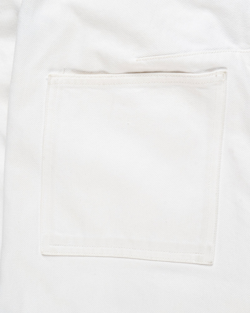 Spodnie jeansowe Celine, białe, o kroju tailored thumbnail