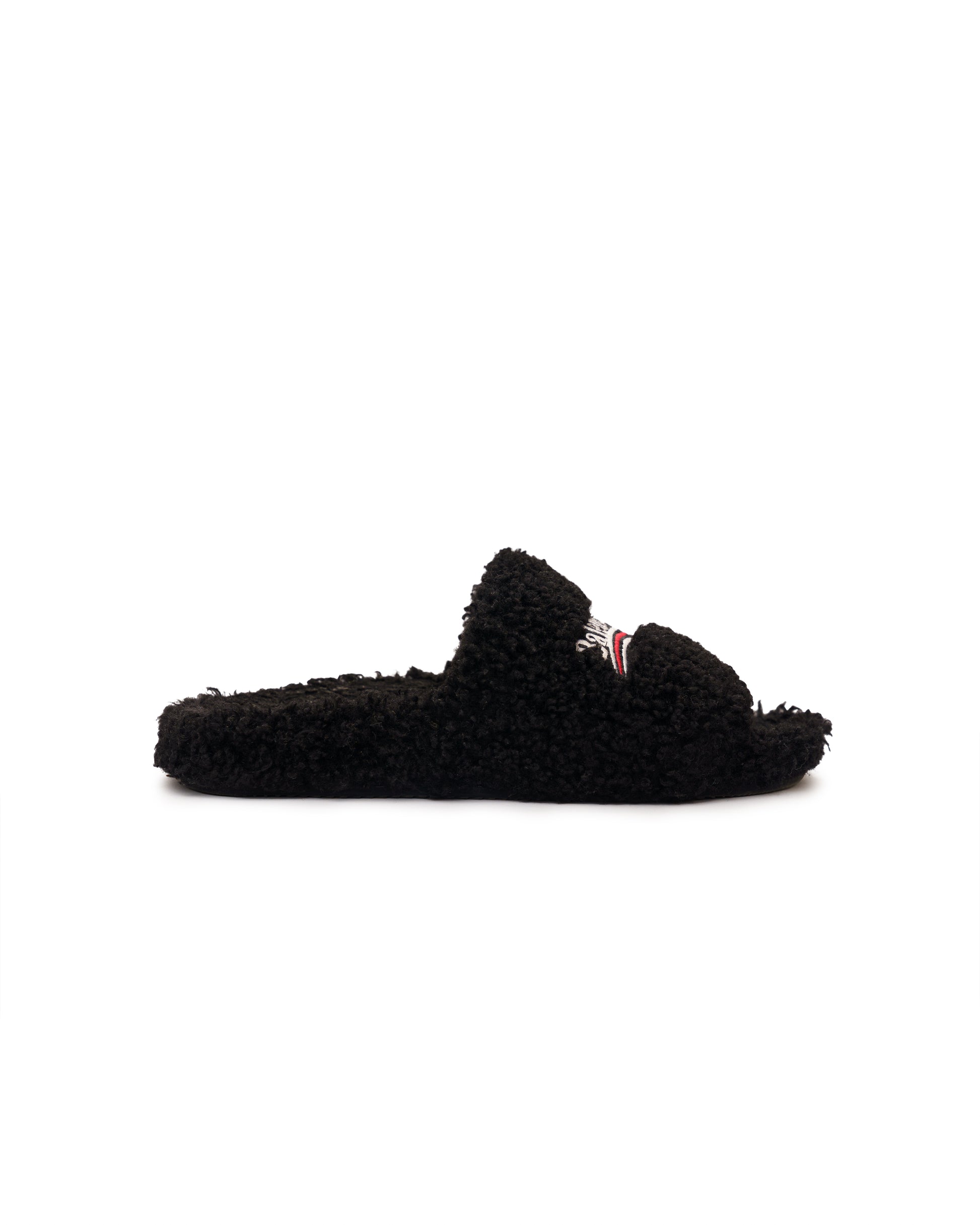 BALENCIAGA BERNIE FUR SLIDES image