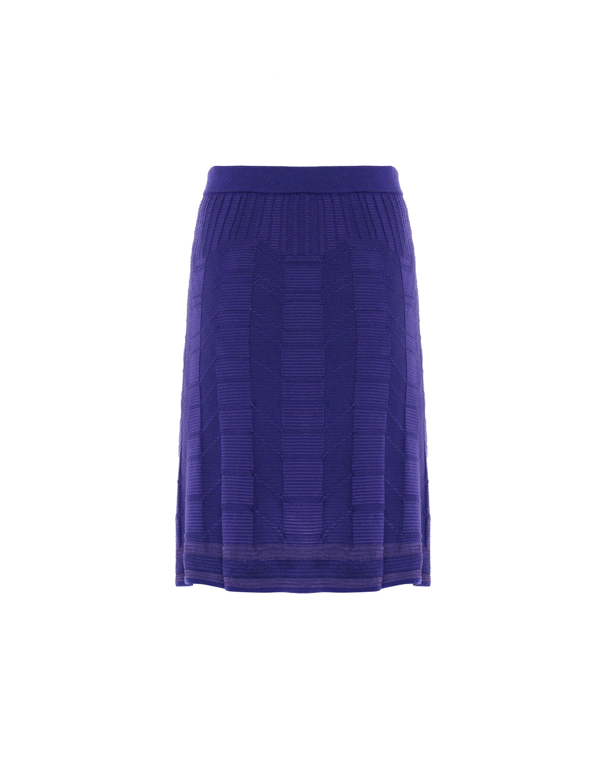 Missoni purple knitted skirt - 40