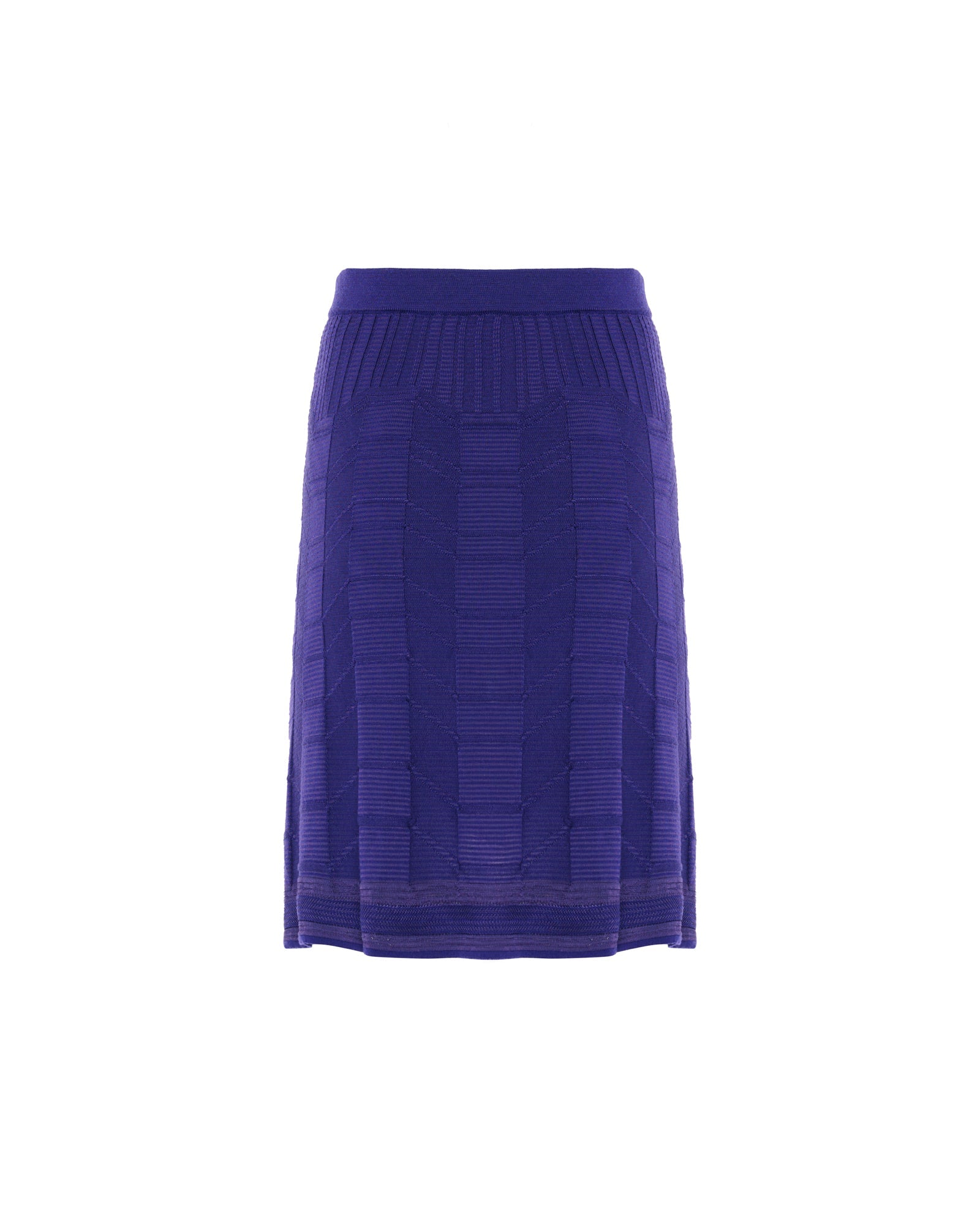 Missoni purple knitted skirt - 40 Missoni