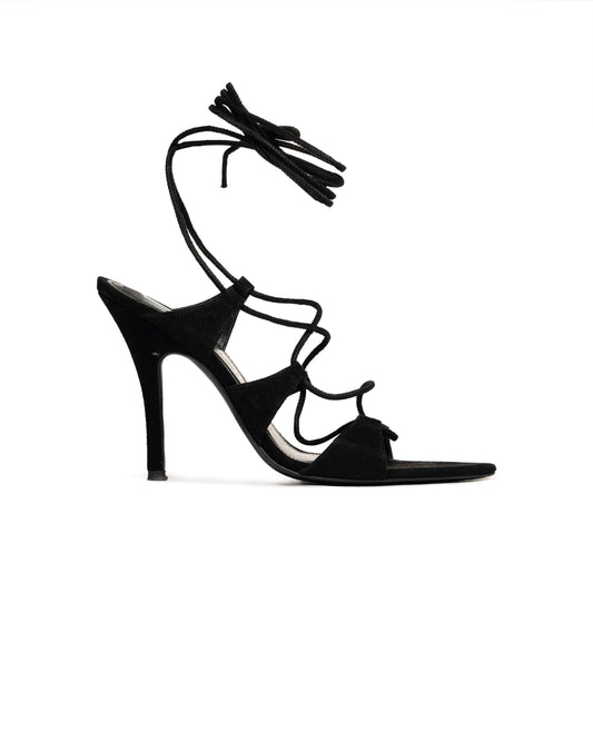 The Attico Renee lace-up ankle strap sandals The