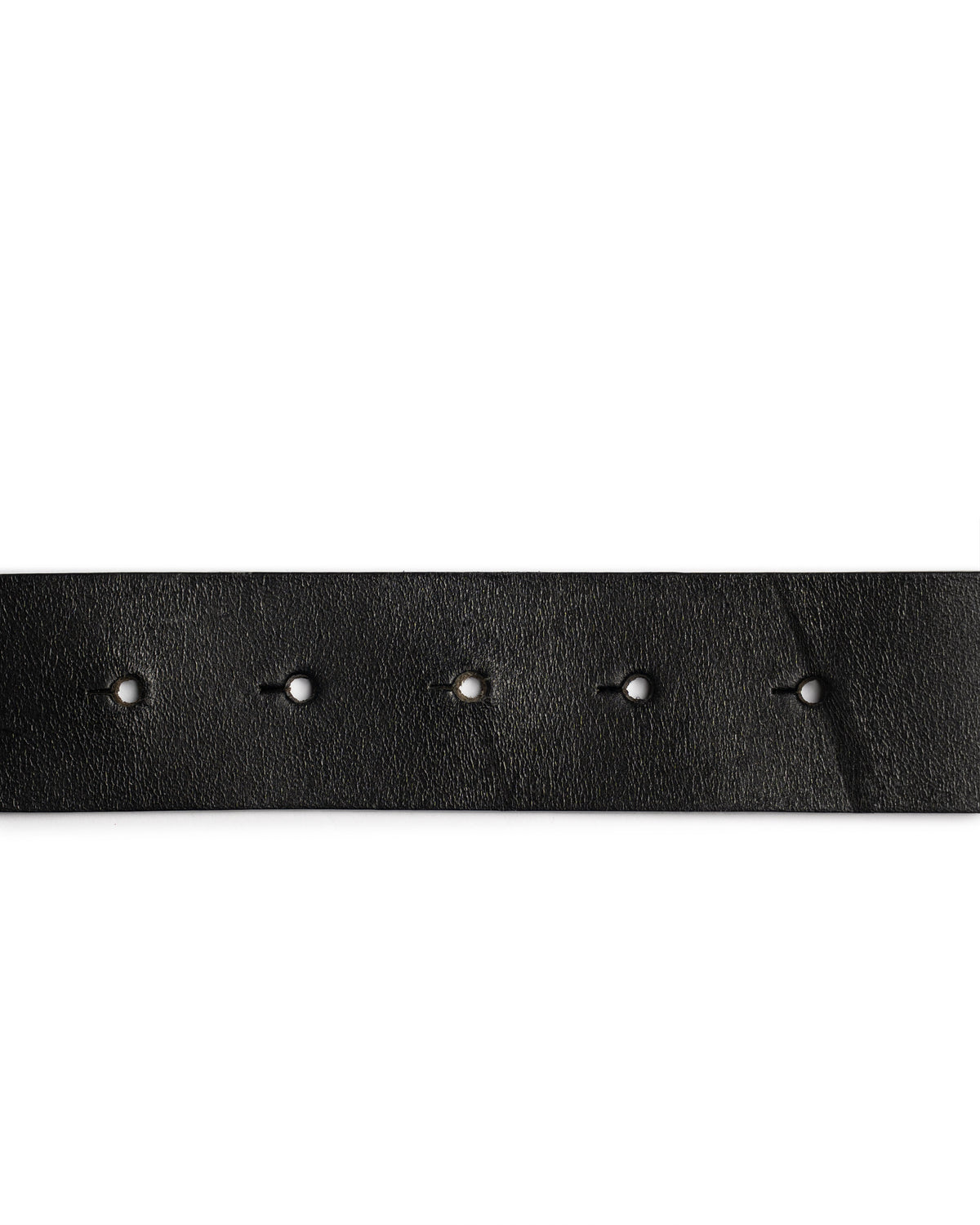 MISBHV metal frame gothic logo black belt