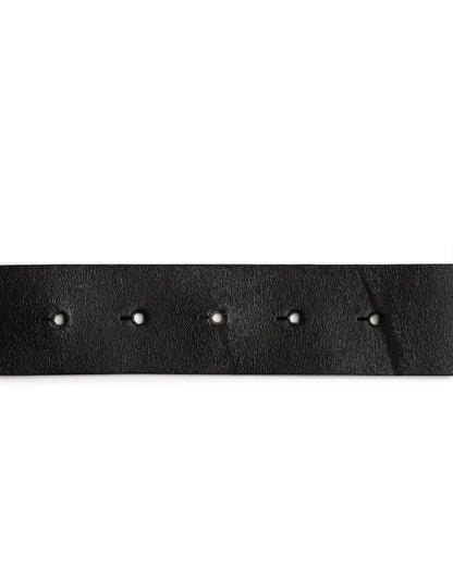 MISBHV metal frame gothic logo black belt MISBHV