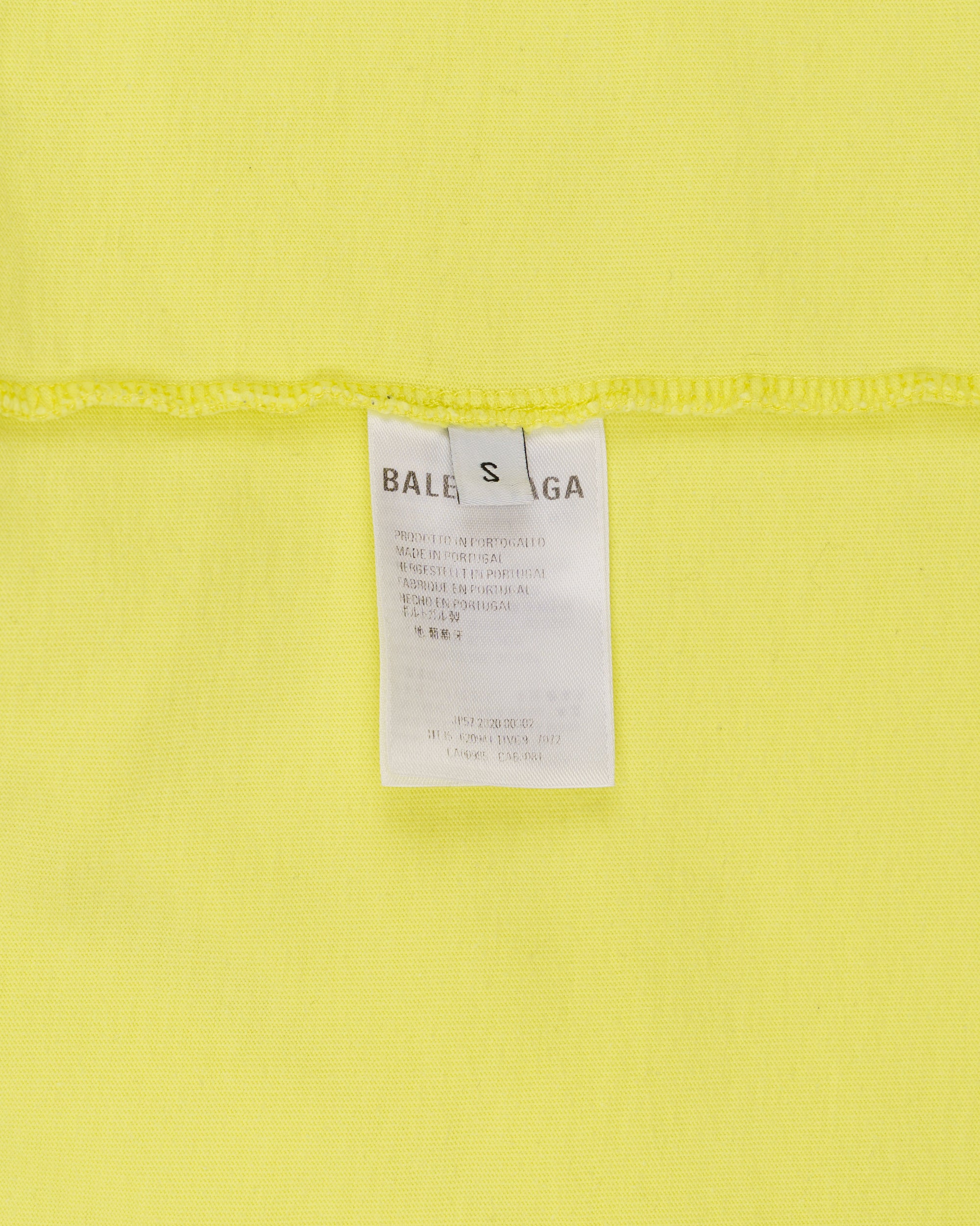 Balenciaga crew oversize t-shirt
