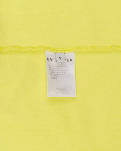 BALENCIAGA CREW TSHIRT YELLOW image