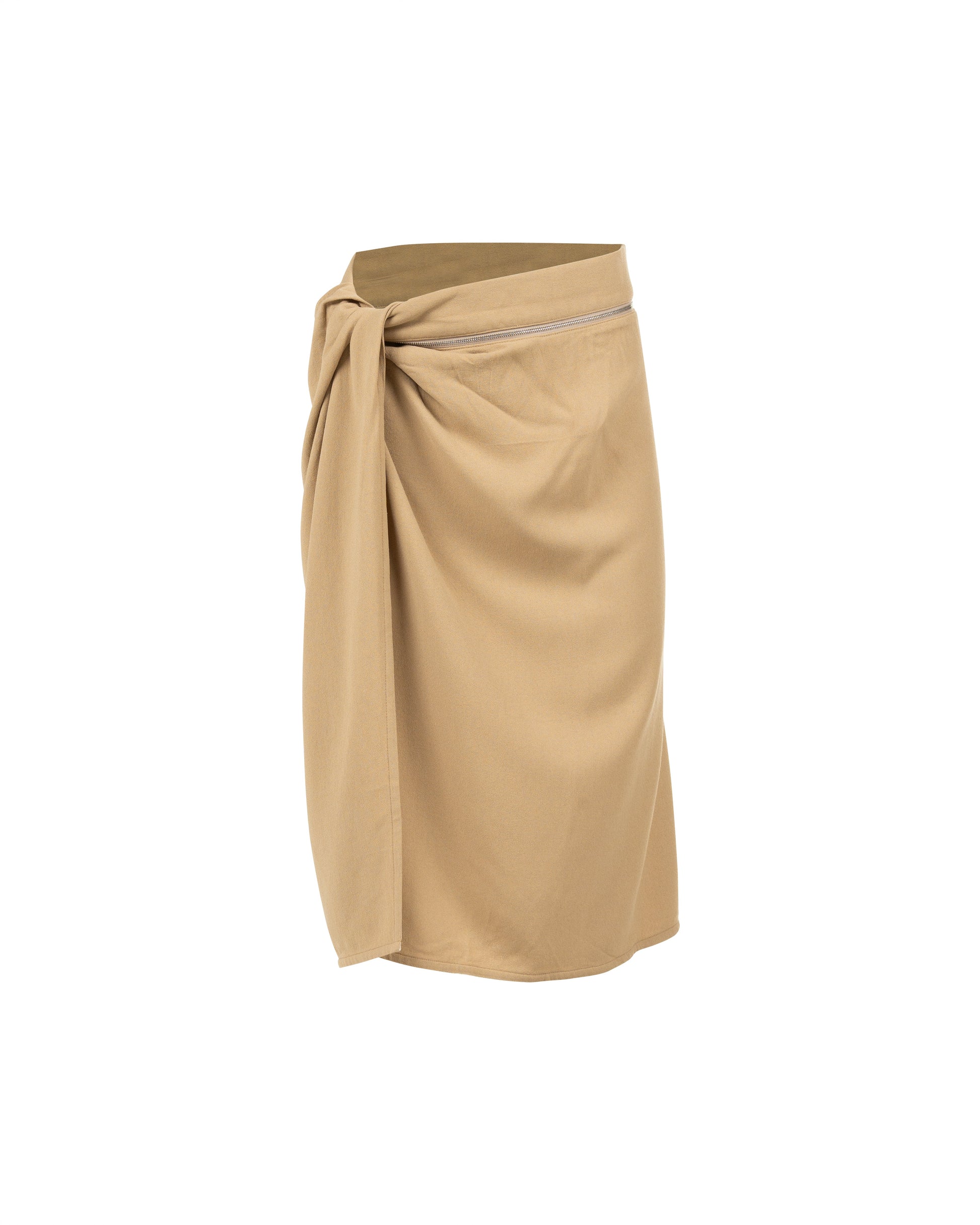 Jacquemus Le Papier "La Jupe Bodri" beige midi skirt Jacquemus
