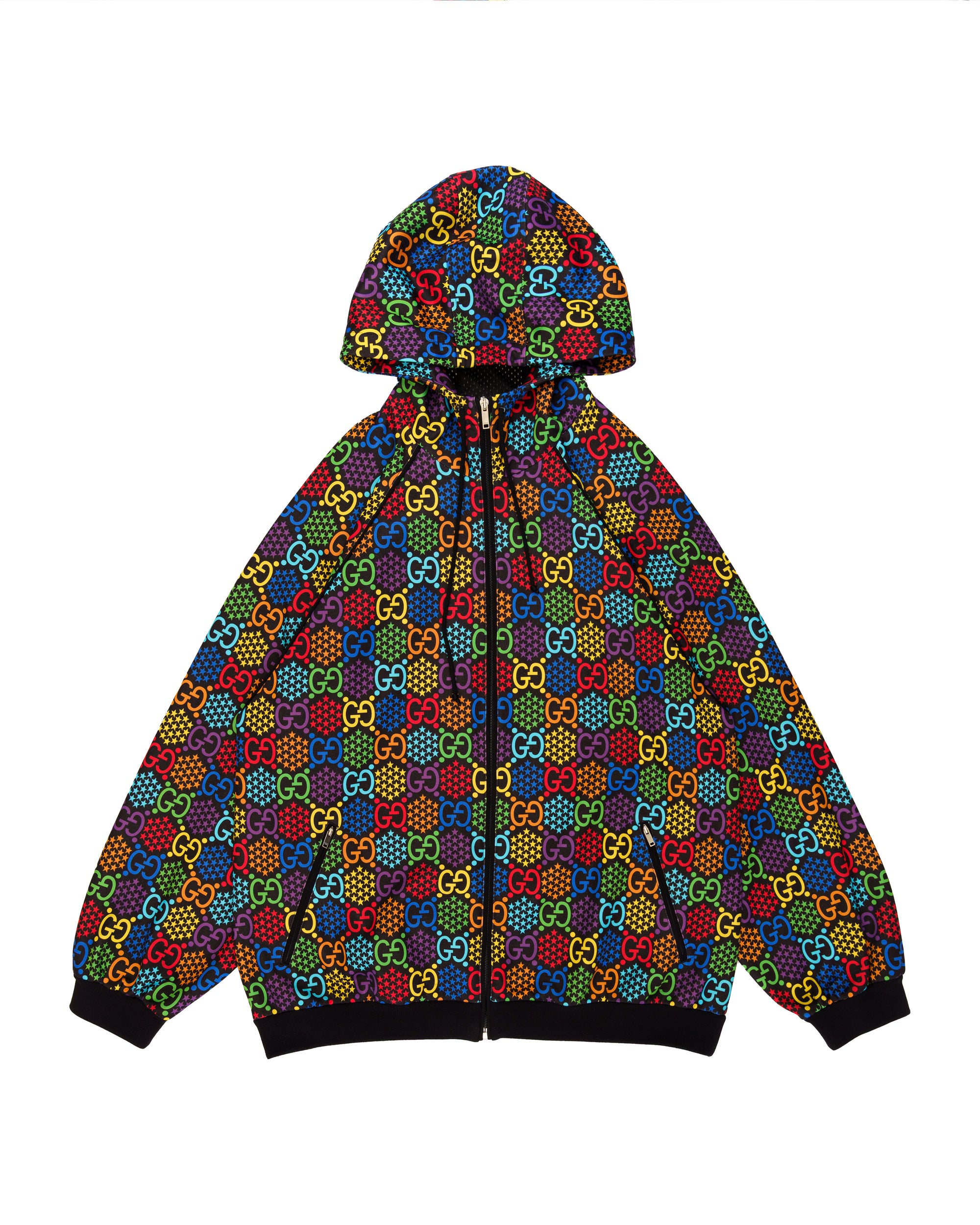 Gucci windbreaker jacket "GG" Psychedelic monogram