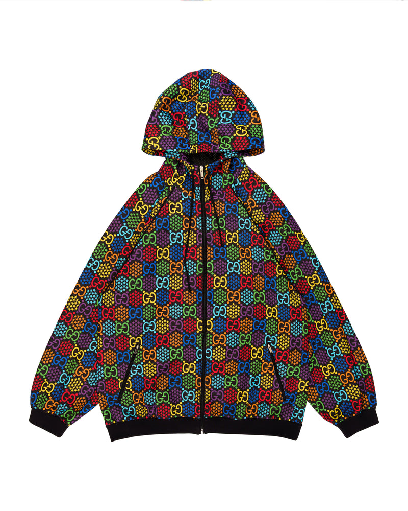 Gucci windbreaker jacket "GG" Psychedelic monogram thumbnail
